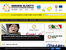 Tablet Screenshot of olivetti-ortanova.it